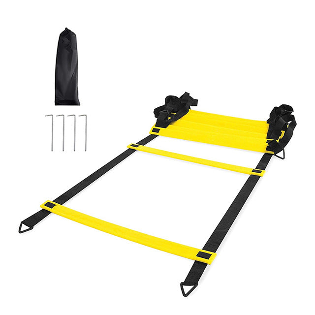 Soccer Training Equipment Set, Agility Ladder Set, Logo Disc, Logo Bucket Equipment, Indoor Campus Basketball